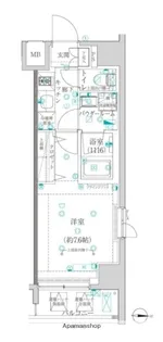 ARTESSIMO REFINA【4階】の間取り
