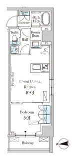 パークアクシス新宿西落合【4階】の間取り