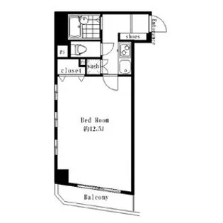 シンシア荻窪【3階】の間取り