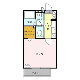 フラントイオ【2階】の間取り