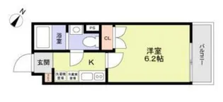 VISTA ASAGAYA.N【1階】の間取り