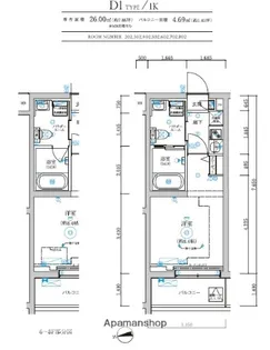 RELUXIA中野鷺宮【6階】の間取り