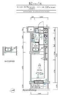 RELUXIA中野鷺宮【8階】の間取り