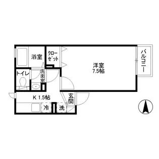 ソレイユ阿佐ヶ谷【2階】の間取り