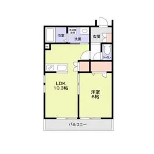 CASA BRILLANTE【1階】の間取り