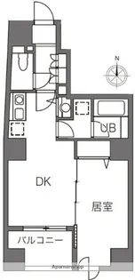 プラティーク新宿原町【8階】の間取り