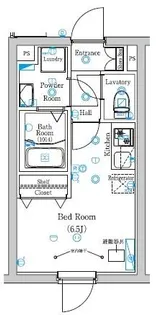 MIND KUGAYAMA【4階】の間取り