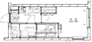 GENOVIA新高円寺【1階】の間取り
