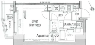 アイルグランディール池袋【4階】の間取り