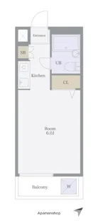 ADX新宿河田町【1階】の間取り