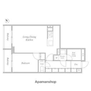 ACP RESIDENCE 新江古田【1階】の間取り