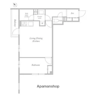 ACP RESIDENCE 新江古田【1階】の間取り