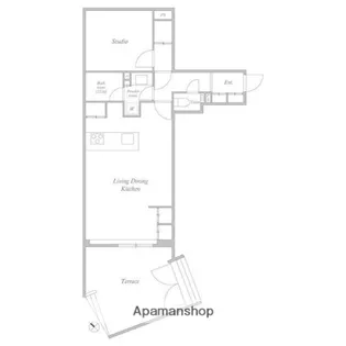ACP RESIDENCE 新江古田【104号室】の間取り