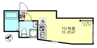 パティオ練馬田柄【1階】の間取り