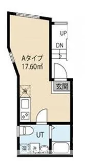 プレミア八幡山【1階】の間取り