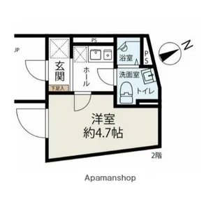 AXIA TOKIWADAI【4階】の間取り