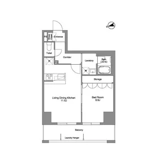 PRIMA STELLA【3階】の間取り