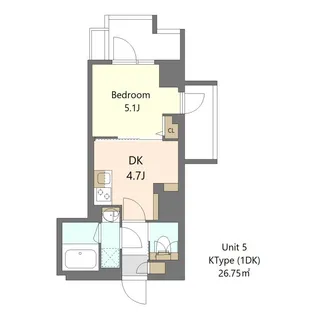 SーRESIDENCE高島平ASOLEA【1階】の間取り