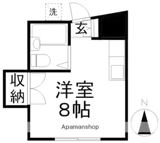 田島コーポ【2階】の間取り