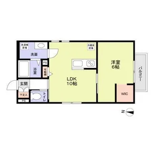 プレジオ明大前【2階】の間取り