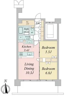 トラープランド蒼麗館【1階】の間取り