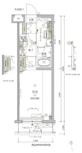 ARCOBALENO TORITSUKASEI【4階】の間取り