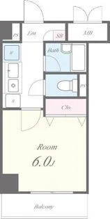 ポラーノ東高円寺【1階】の間取り