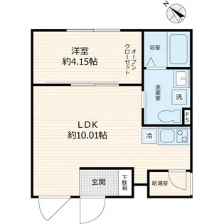 セレス巣鴨【2階】の間取り
