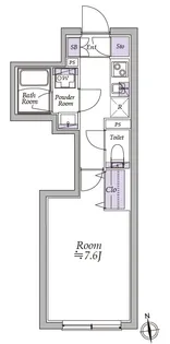 アトリオフラッツ高円寺【5階】の間取り