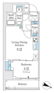 プライムブリス板橋本町【3階】の間取り