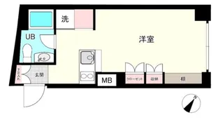 MODELIA BRUT表参道【2階】の間取り