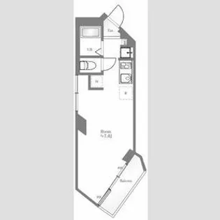 日神パレス北池袋【2階】の間取り
