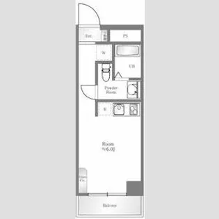 ライオンズマンション中野東【2階】の間取り