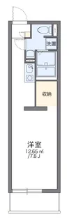 レオパレスMAISON LUMIERE【1階】の間取り