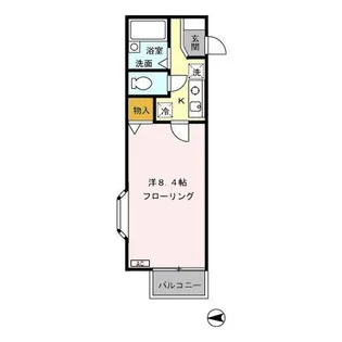 ウェルカム【2階】の間取り