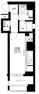 東京都武蔵野市中町1丁目【マンション】の間取り
