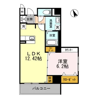 アレーズ南池袋【8階】の間取り
