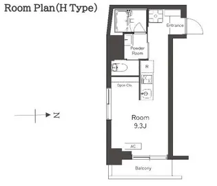 BELLEVIAGE SHINJUKU【6階】の間取り