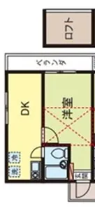 東京都杉並区成田東1丁目【アパート】の間取り