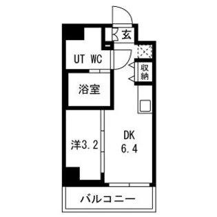 スパシエ幡ヶ谷【5階】の間取り