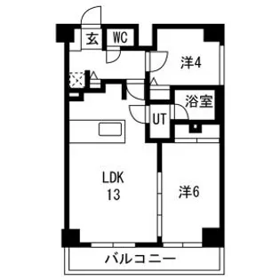 スパシエ幡ヶ谷【7階】の間取り