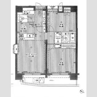 インフィニティ渋谷山手【10階】の間取り