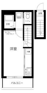 東京都板橋区徳丸3丁目【アパート】の間取り