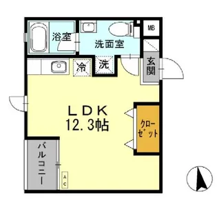 ROCA【3階】の間取り