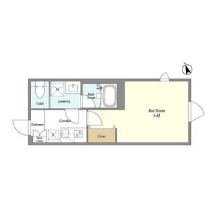 ネオアーバンレジデンス方南町【1階】の間取り