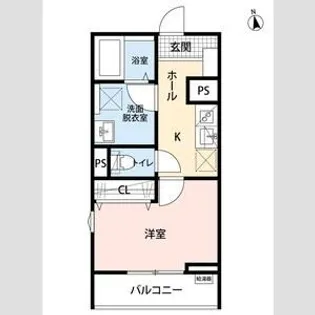 リーブルファイン豊島区長崎【2階】の間取り