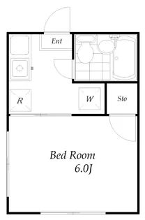 東京都練馬区田柄4丁目【アパート】の間取り