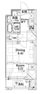 NーFLATS板橋【9階】の間取り