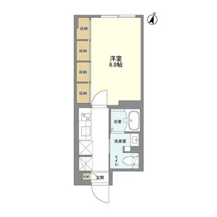 ウェルスクエア駒場東大前【2階】の間取り