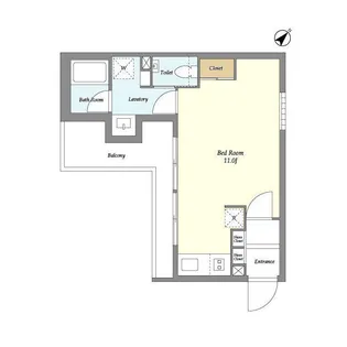 エルスタンザ代々木【3階】の間取り